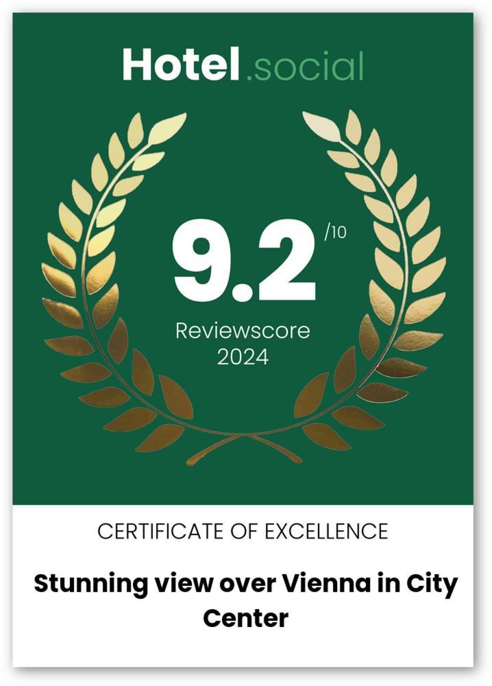 Apartamento Stunning View Over Vienna In City Center Exterior foto